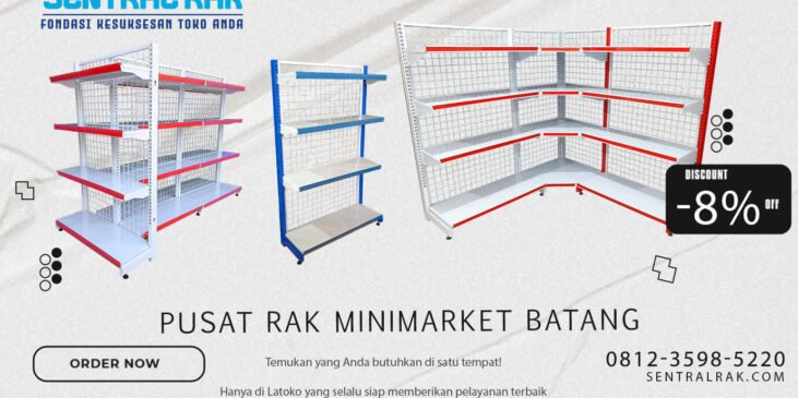 jual rak minimarket batang